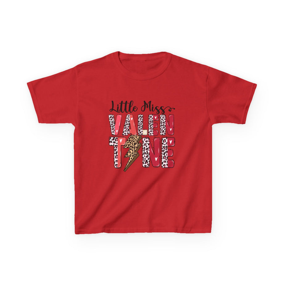 Little Miss Valentine Tee | Kids Valentine Shirt