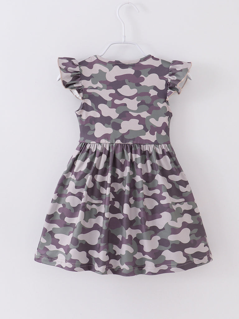 Online Children's Boutique Clothing Store Hayward, Alameda, Ca - American Flag Ruffle Girl Dress
